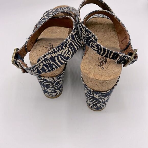 Lucky Brand Moran cork wedge sandal - Picture 2 of 7